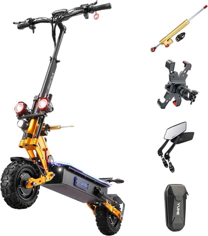 YUME X11+ Standup DUAL DRIVE Standup scooter 6KW 50MPH