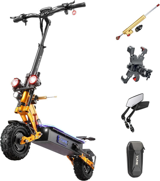 YUME X11+ Standup DUAL DRIVE Standup scooter 6KW 50MPH